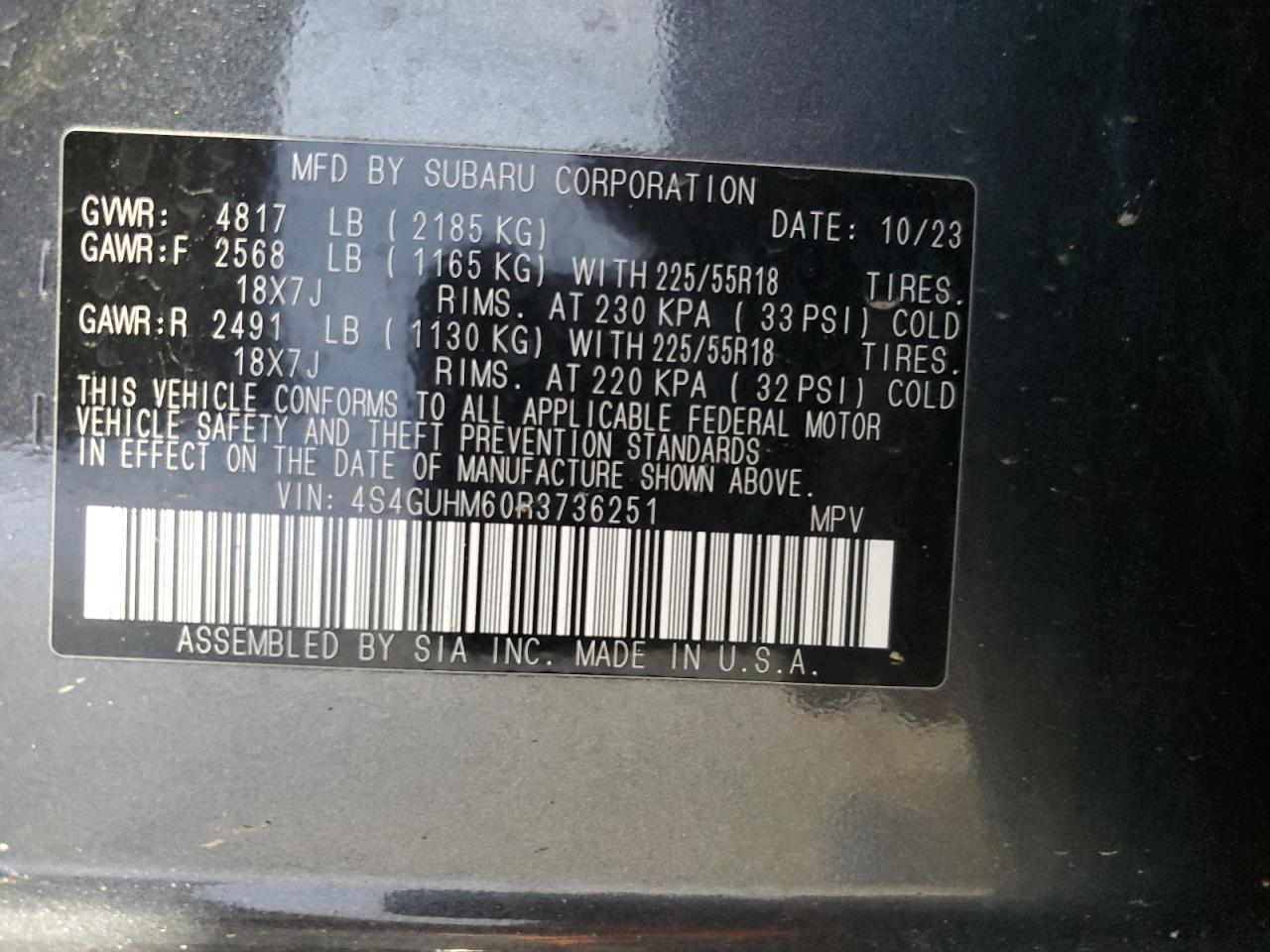 Subaru Crosstrek Limited Image 9