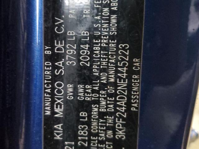 Kia Forte Fe Image 11