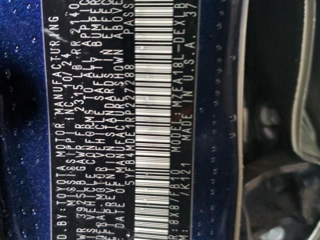 Toyota Corolla Le Image 7