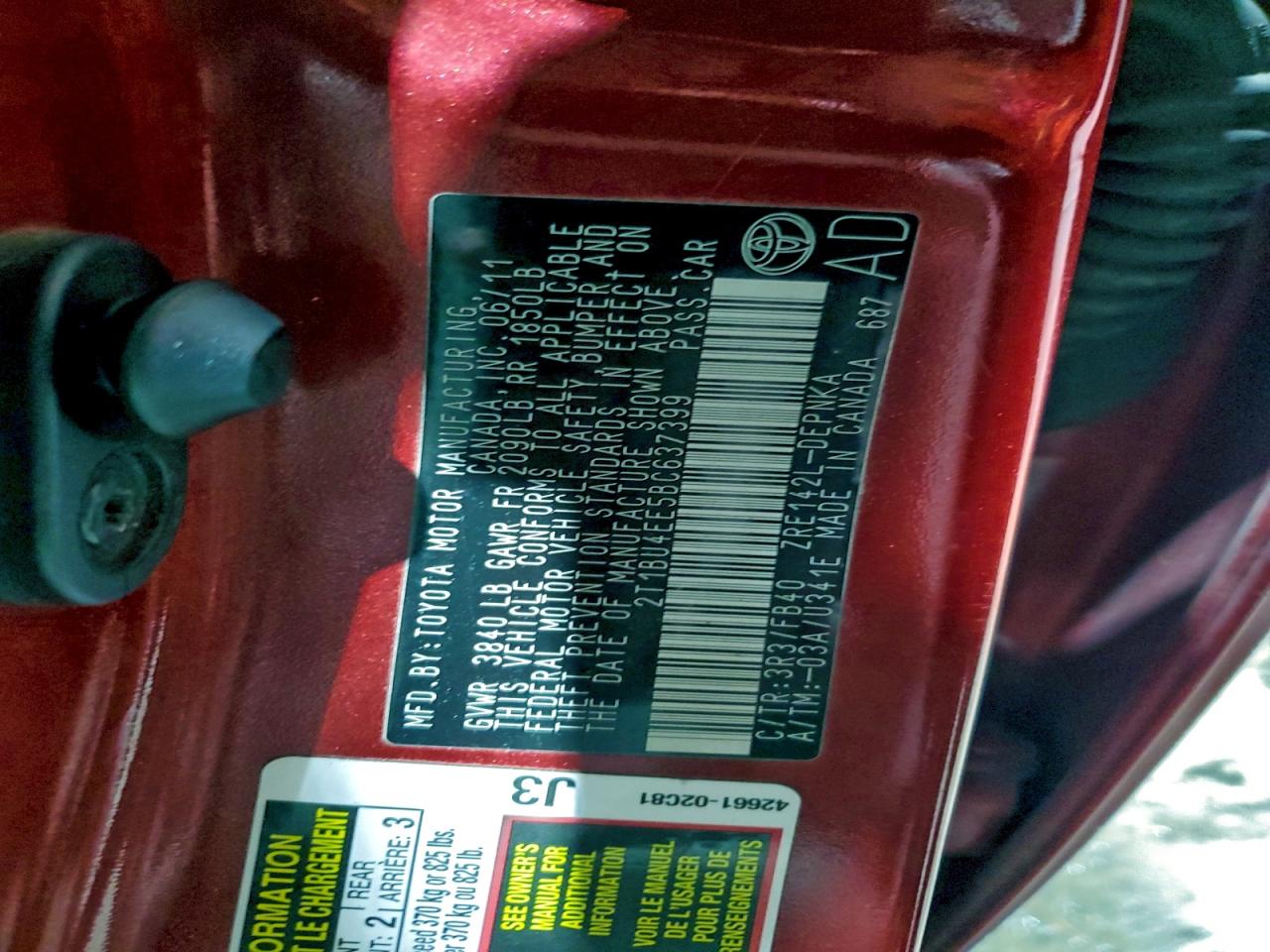 Toyota Corolla Base Image 10