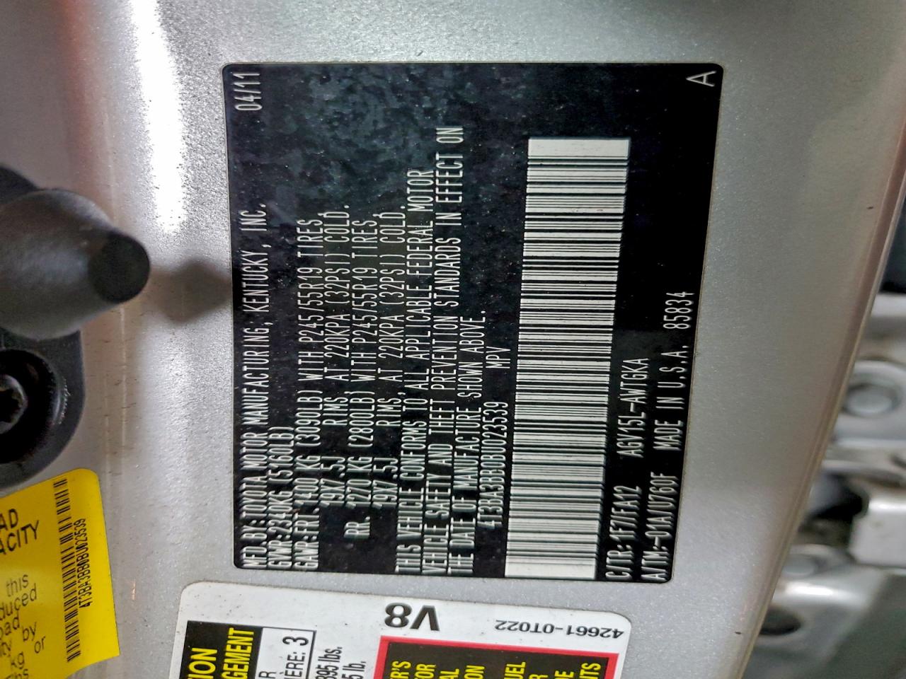 Toyota Venza Image 8