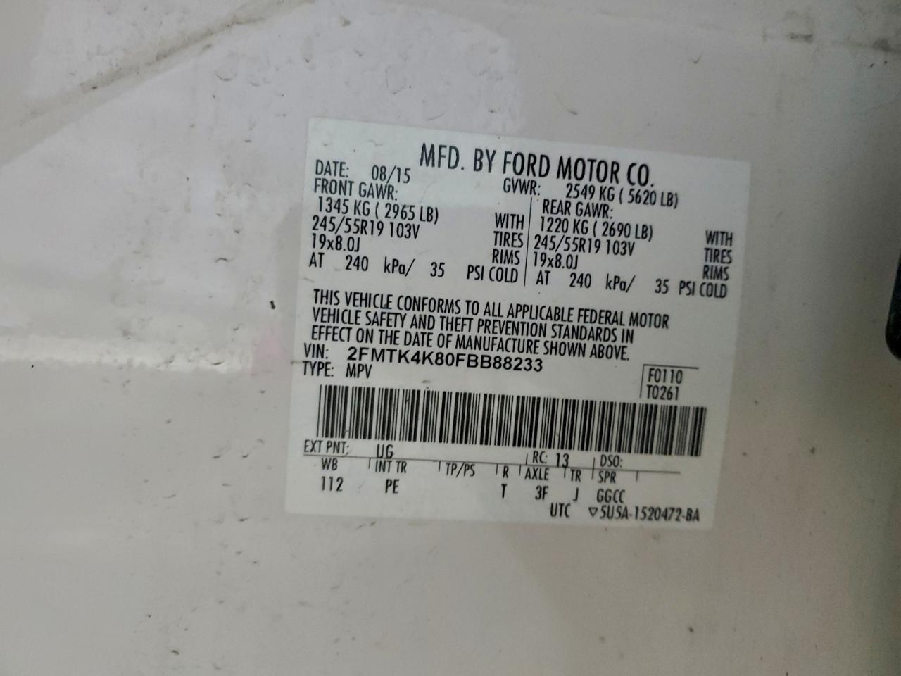 Ford Edge Titanium Image 12