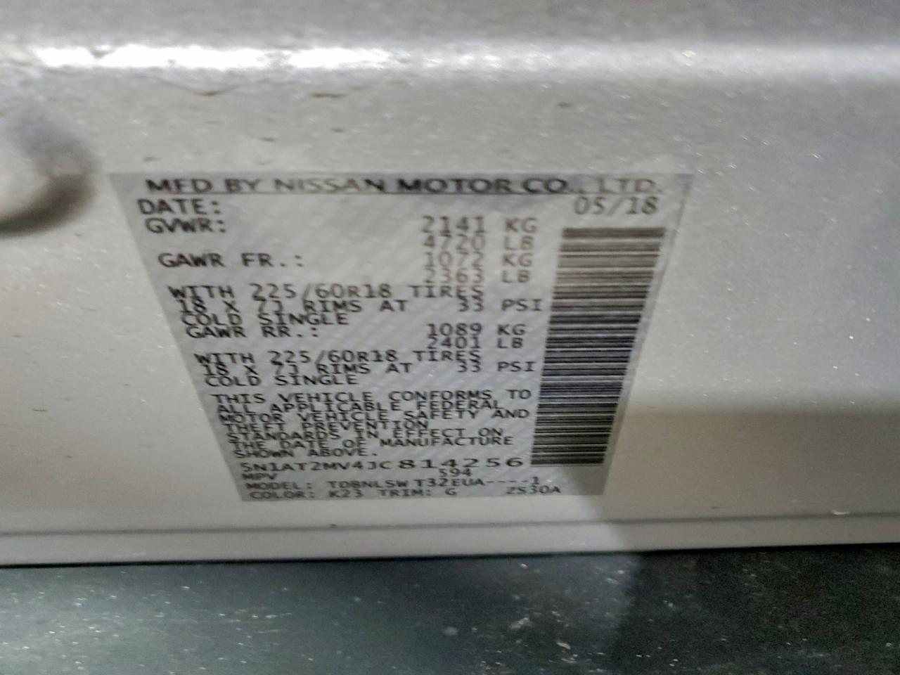 Nissan Rogue S Image 12