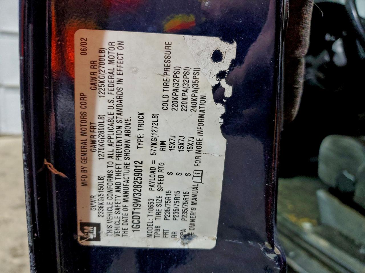 Chevrolet S-10 S10 Image 13