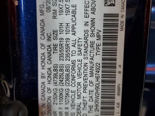 Honda Crv Touring Image 9