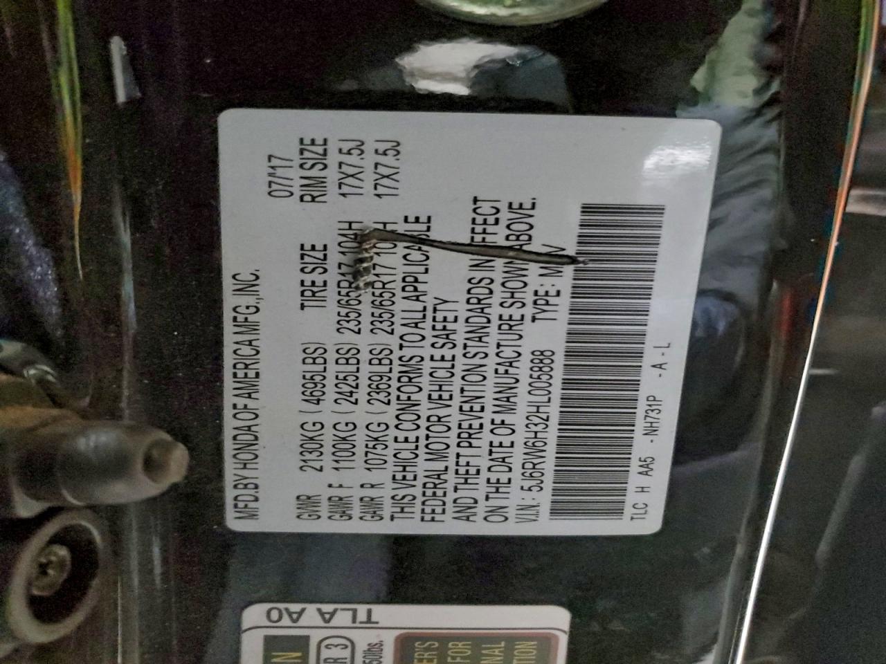 Honda Crv Lx Image 9