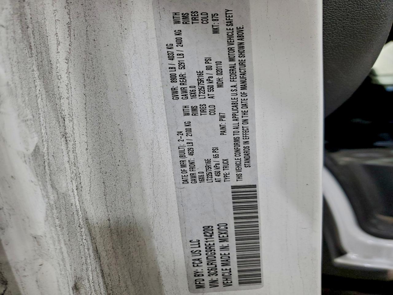 Ram Promaster 2500 High Image 6