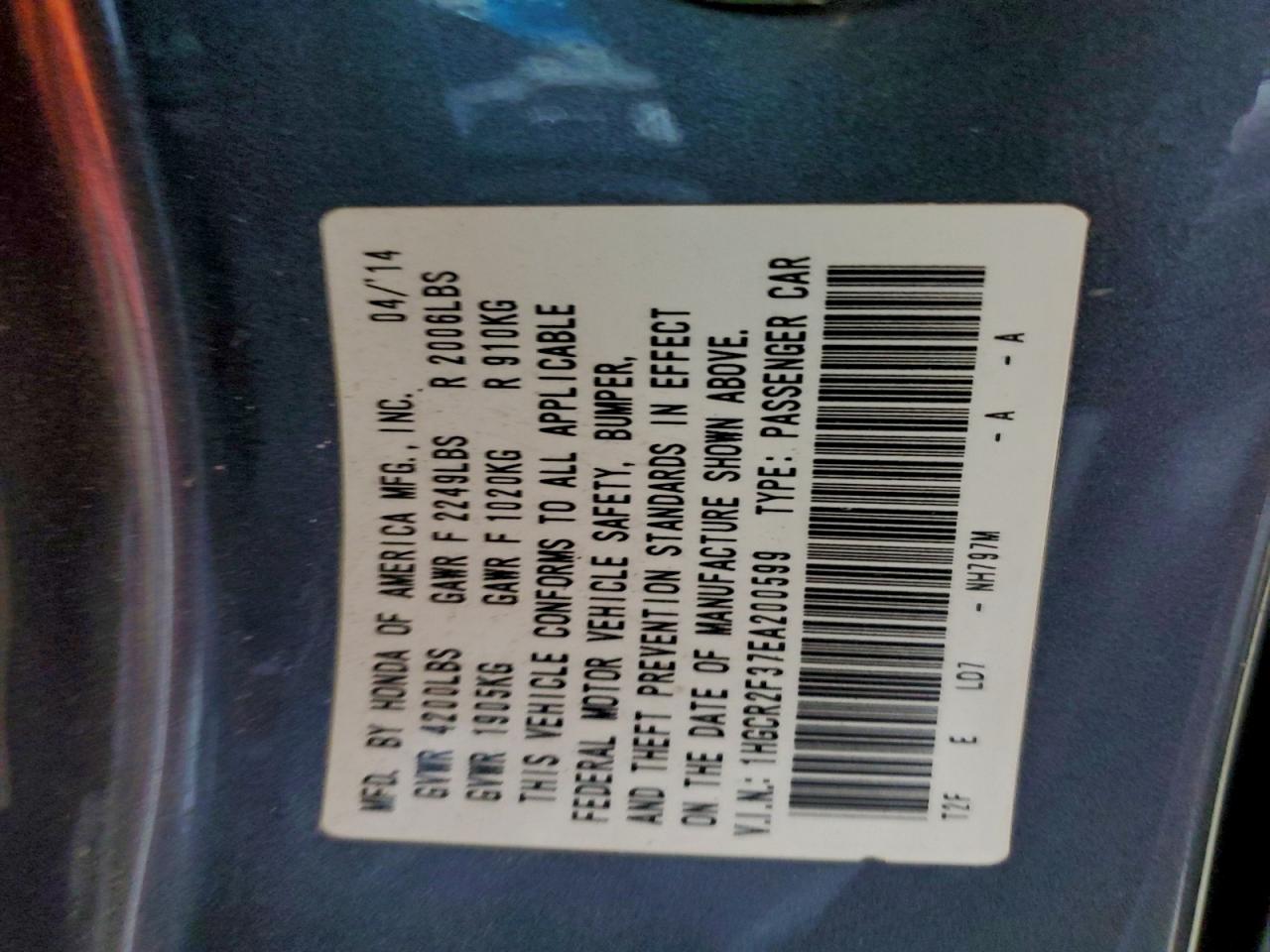 Honda Accord Lx Image 11