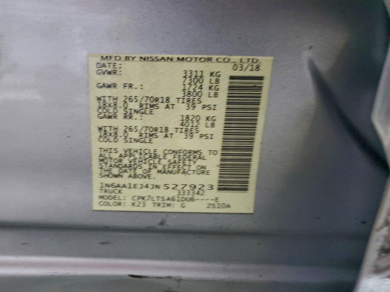 Nissan Titan S Image 6