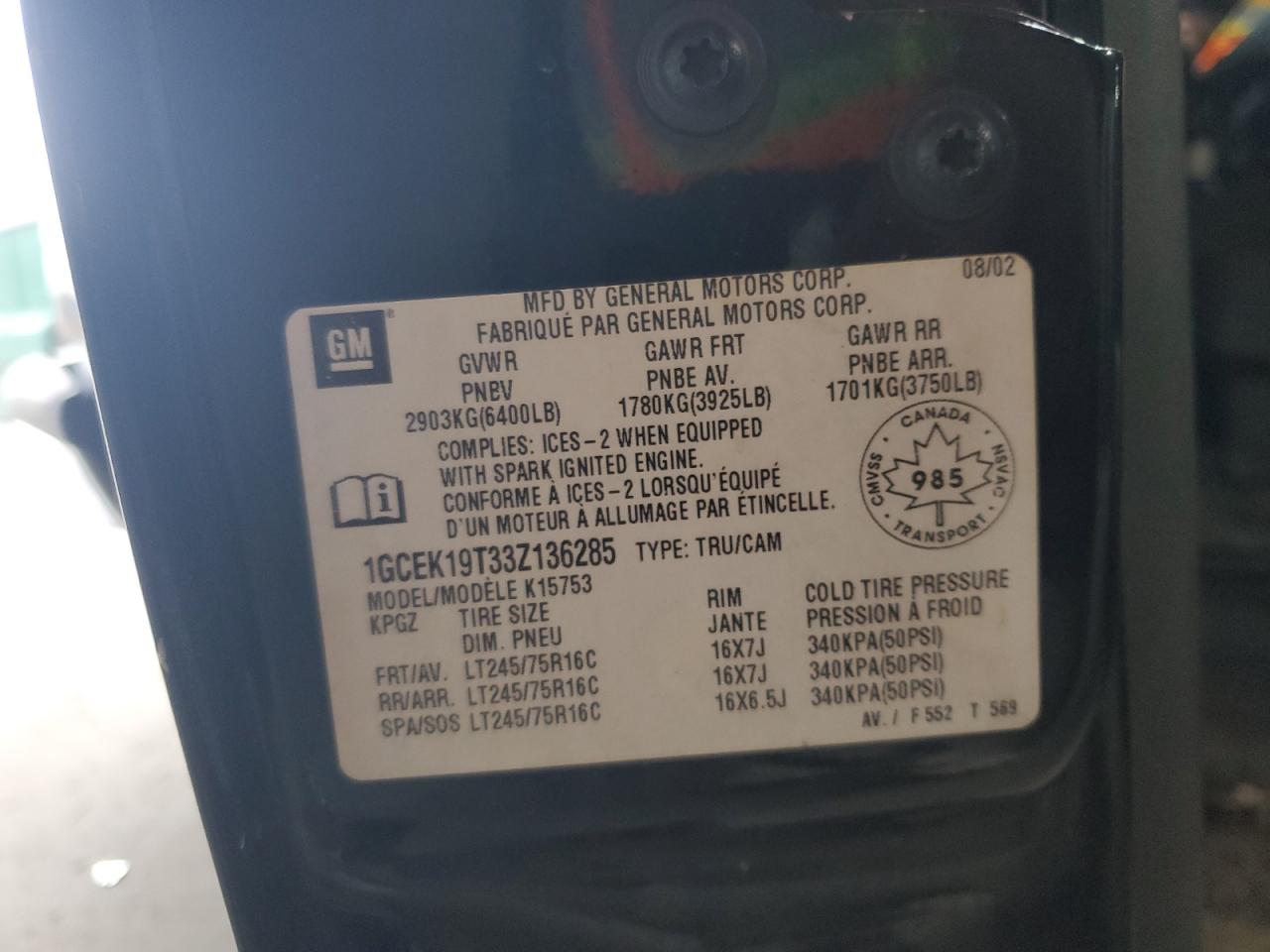 Chevrolet Silverado K1500 Image 10