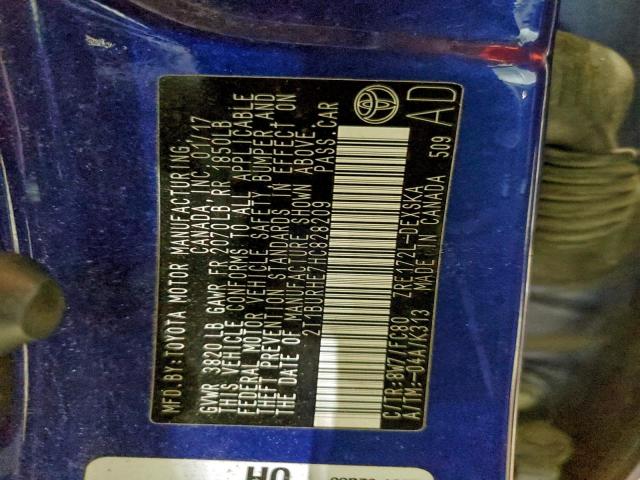 Toyota Corolla L Image 8