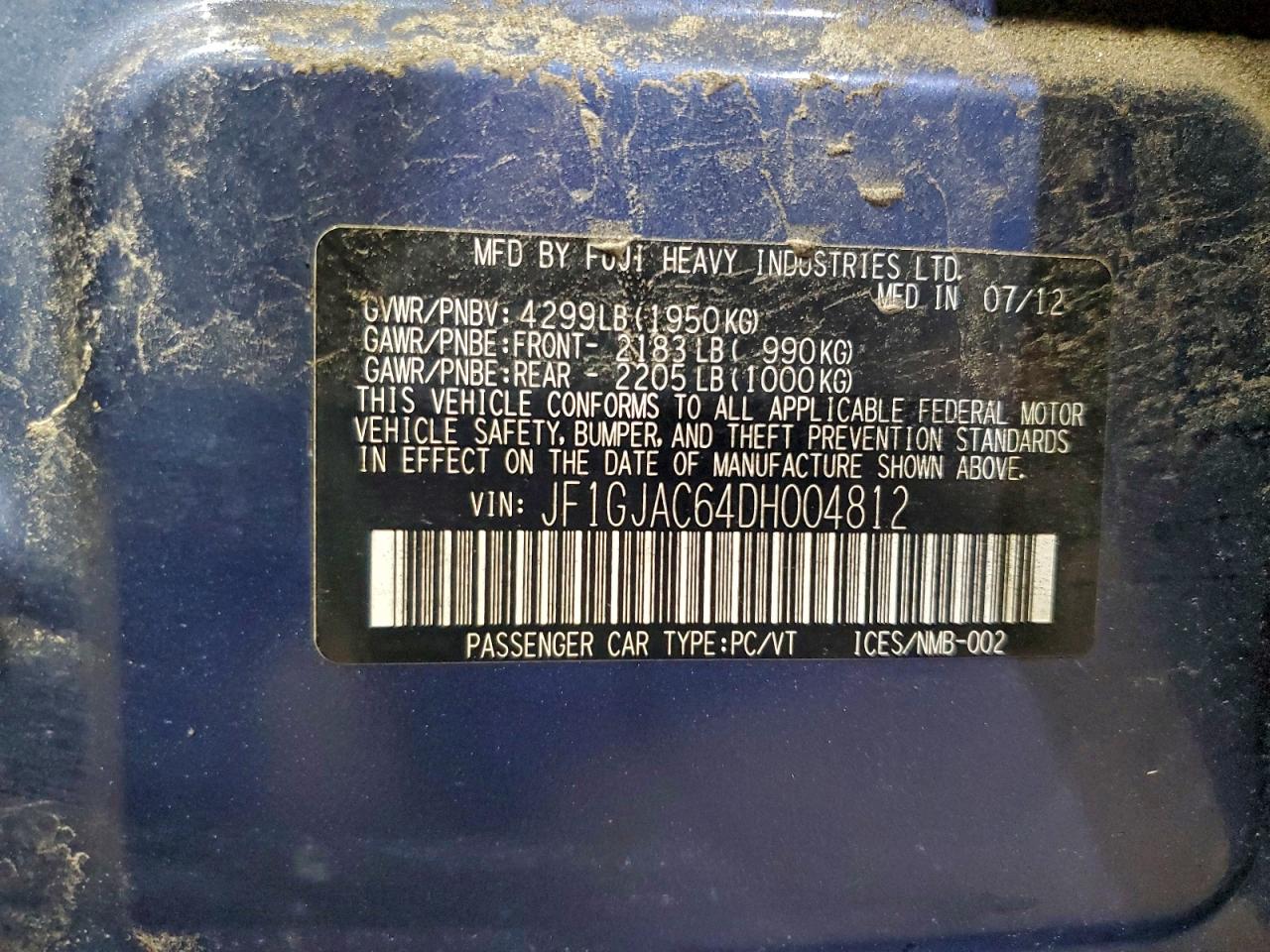 Subaru Impreza Premium Image 5