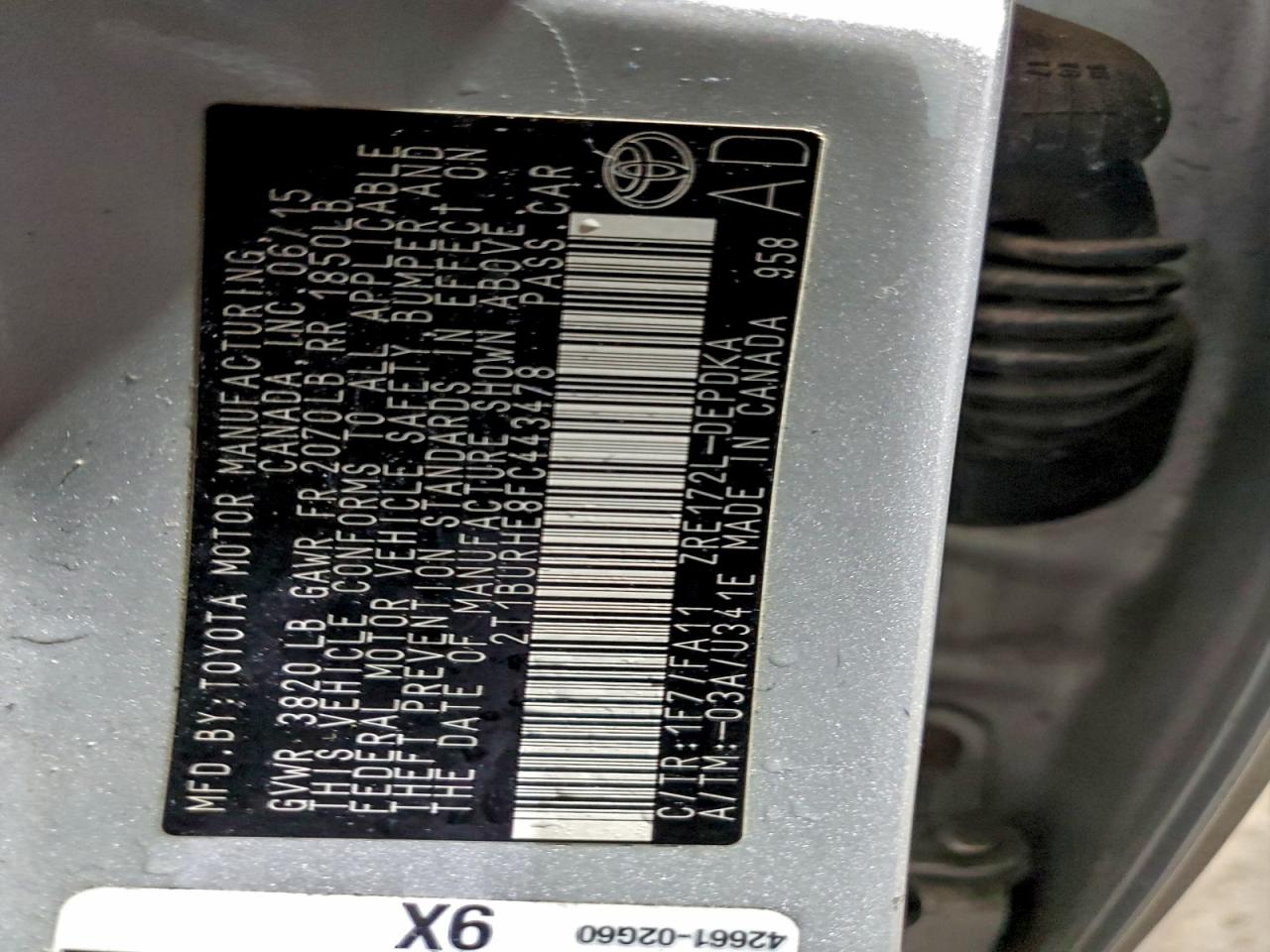 Toyota Corolla L Image 6