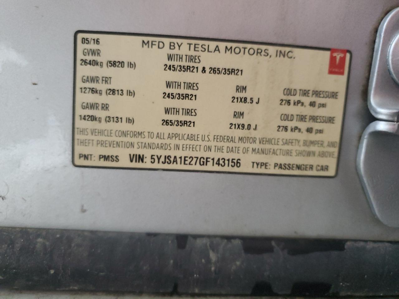 Tesla Model S Image 7