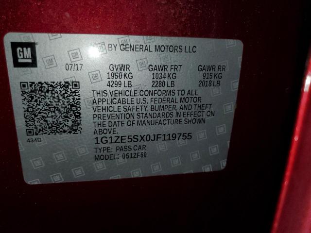 Chevrolet Malibu Premier Image 9