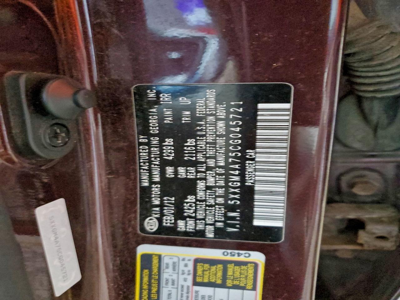 Kia Optima Lx Image 7