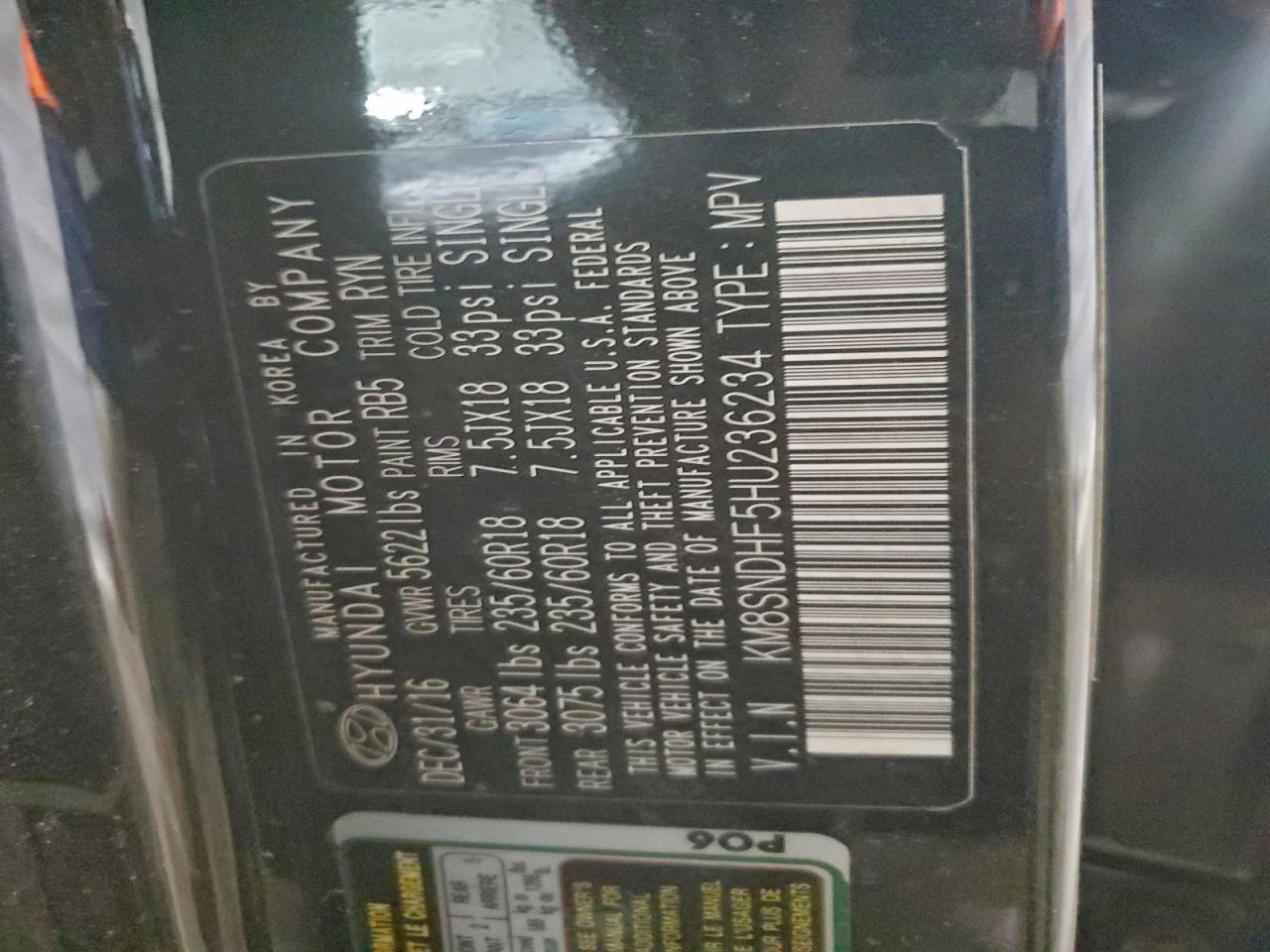 Hyundai SANTA FE Se Image 5