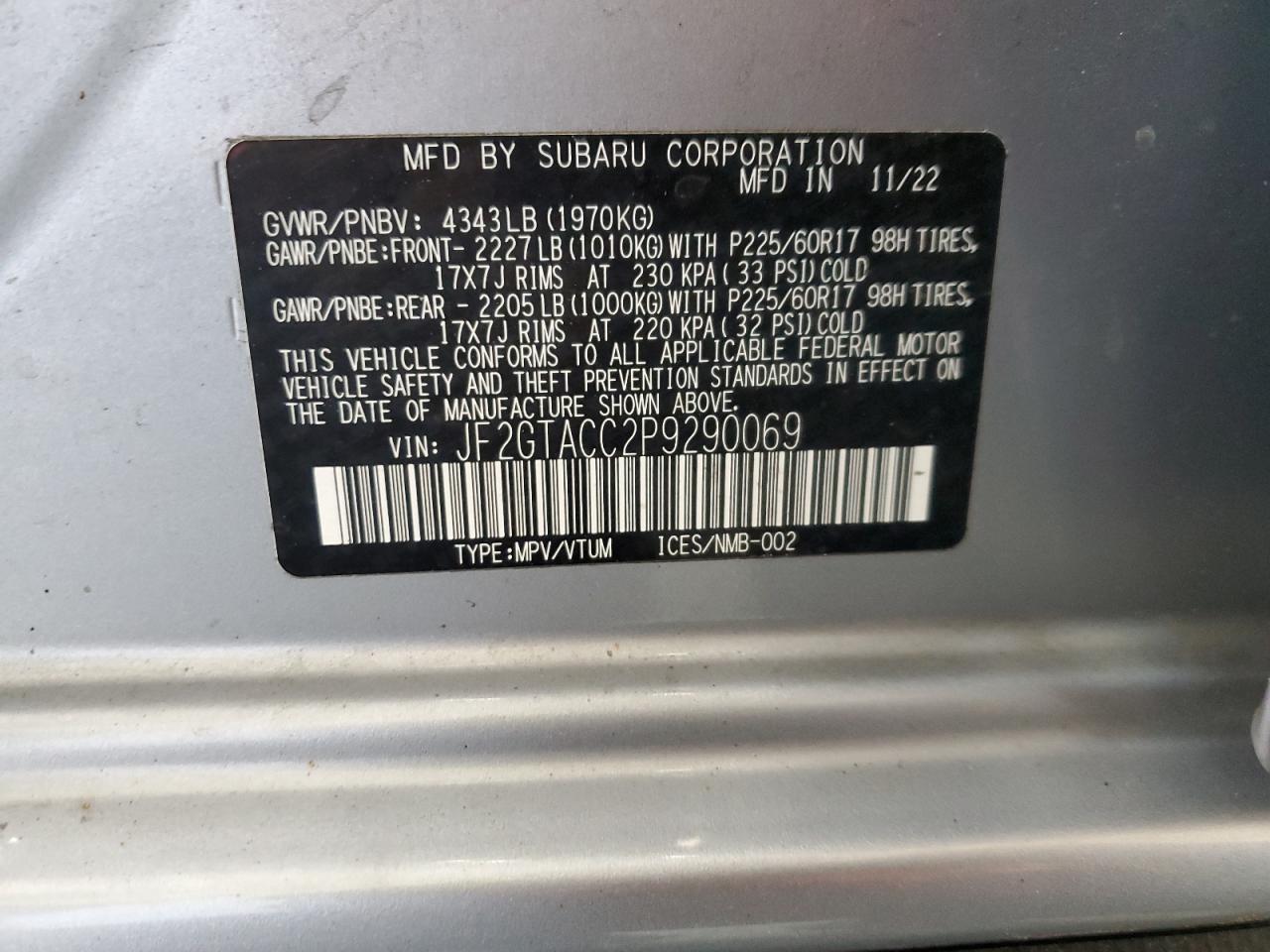 Subaru Crosstrek Premium Image 10