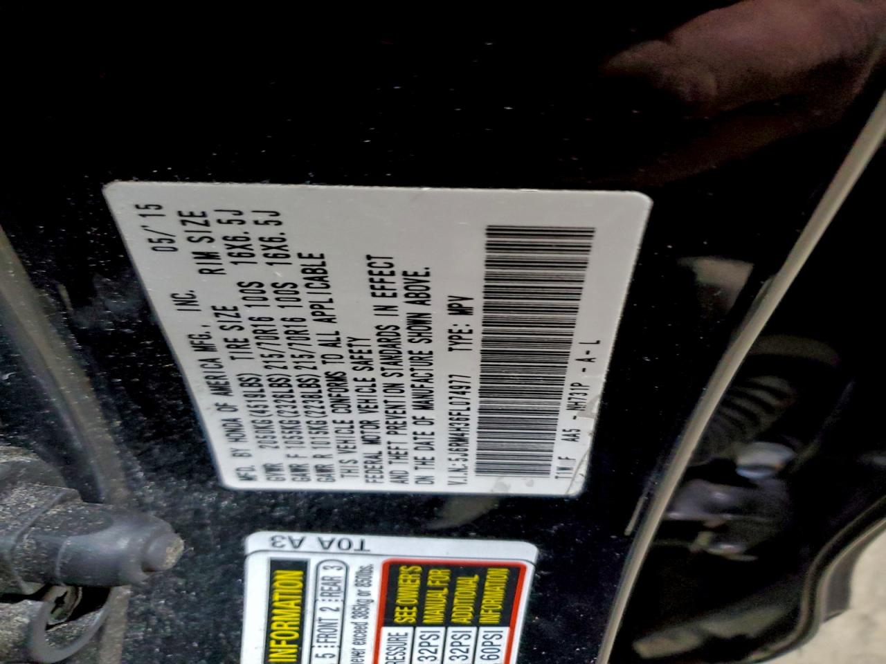 Honda Crv Lx Image 6