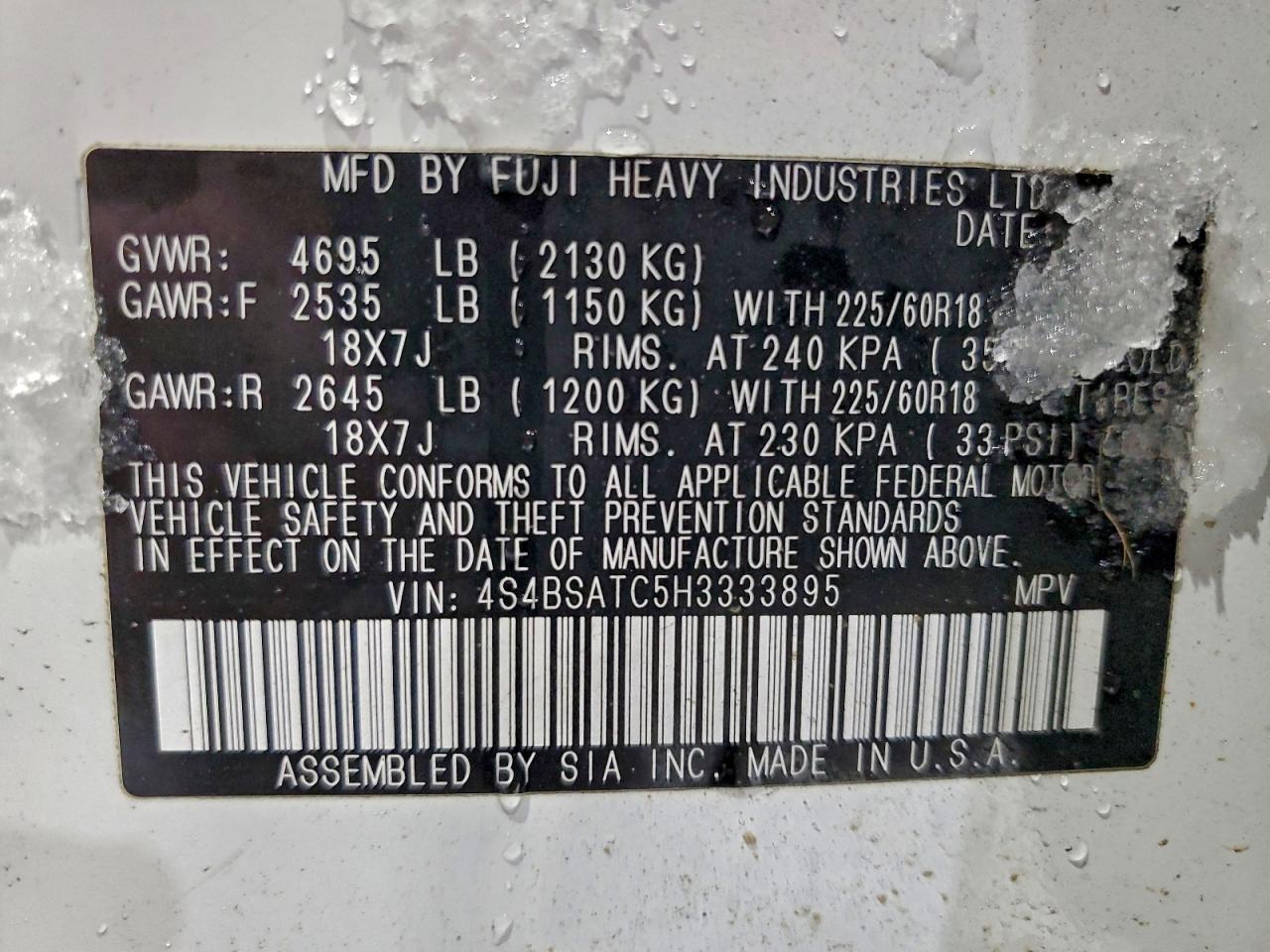 Subaru Outback Touring Image 11