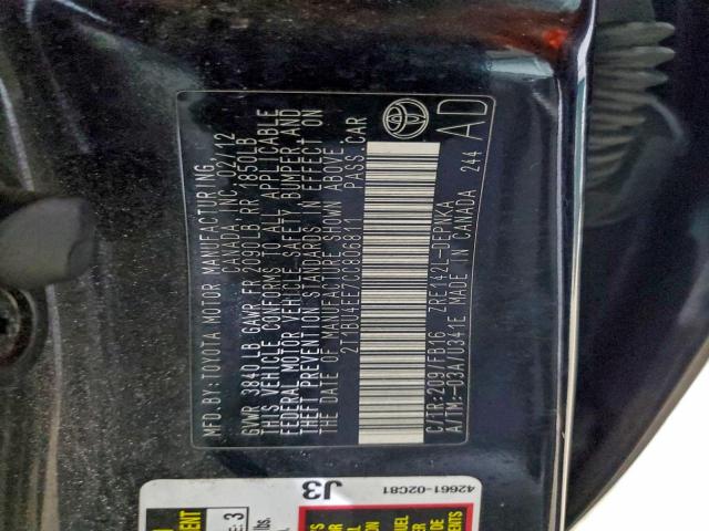 Toyota Corolla Base Image 9