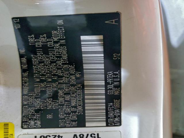 Toyota Sienna Le Image 8