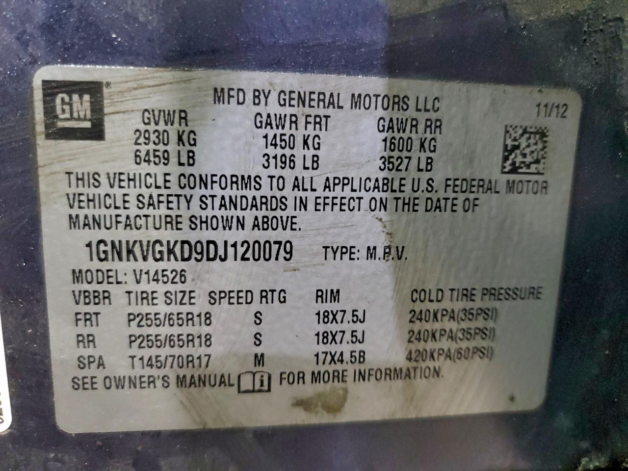 Chevrolet Traverse Lt Image 11