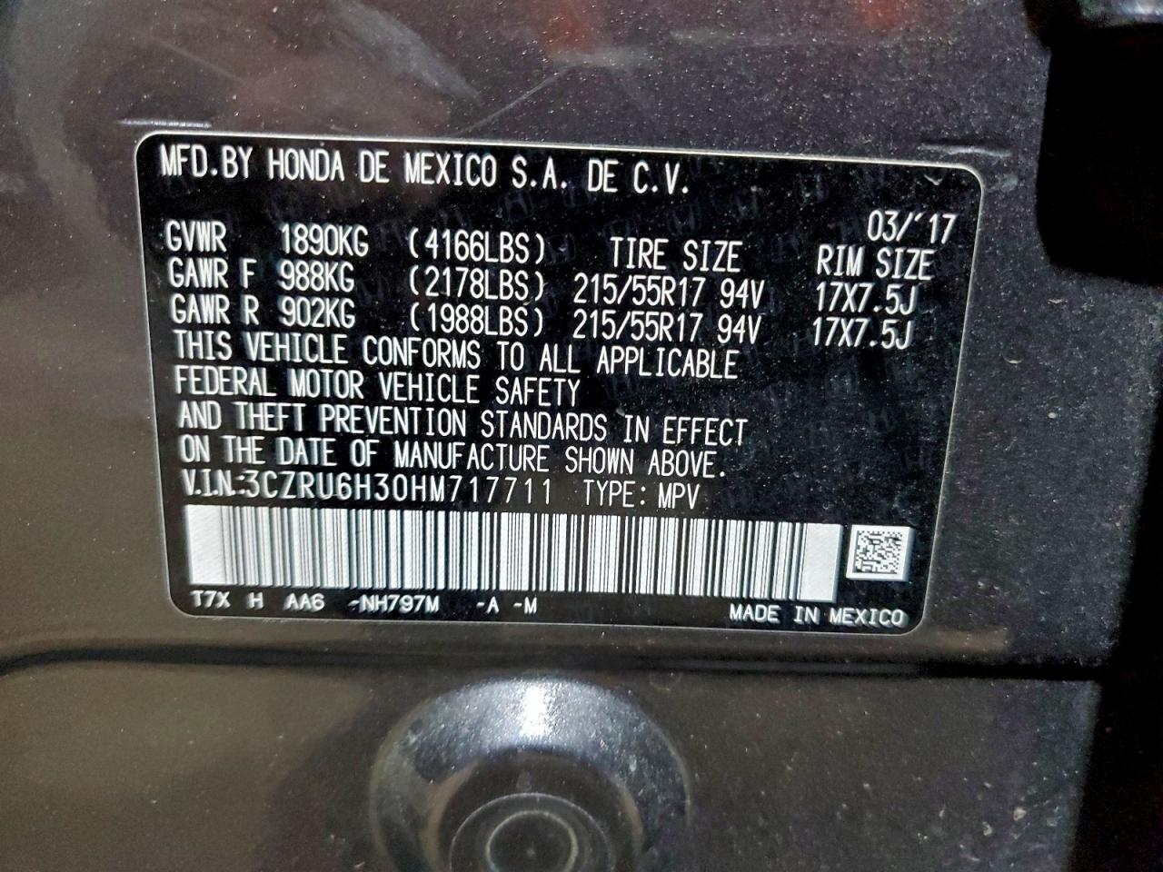 Honda HR-V Lx Image 13