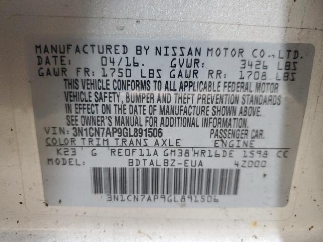 Nissan Versa S Image 10