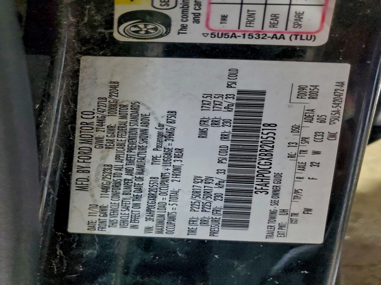 Ford Fusion Sel Image 6