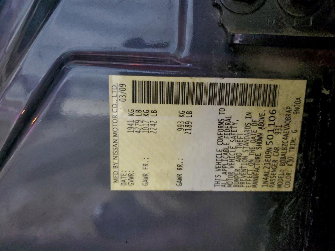 Nissan Altima 2.5 Image 4