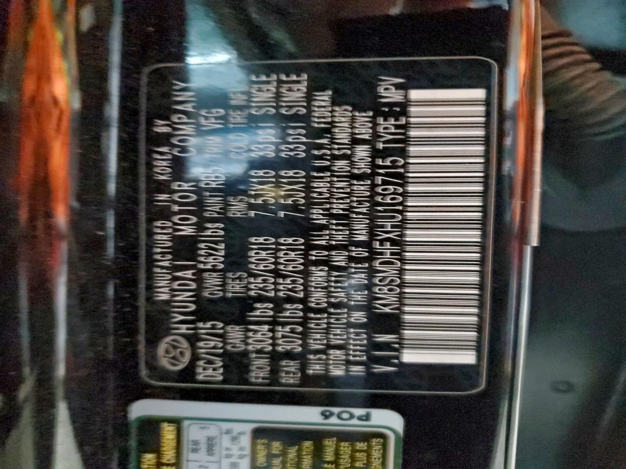 Hyundai SANTA FE Se Image 14