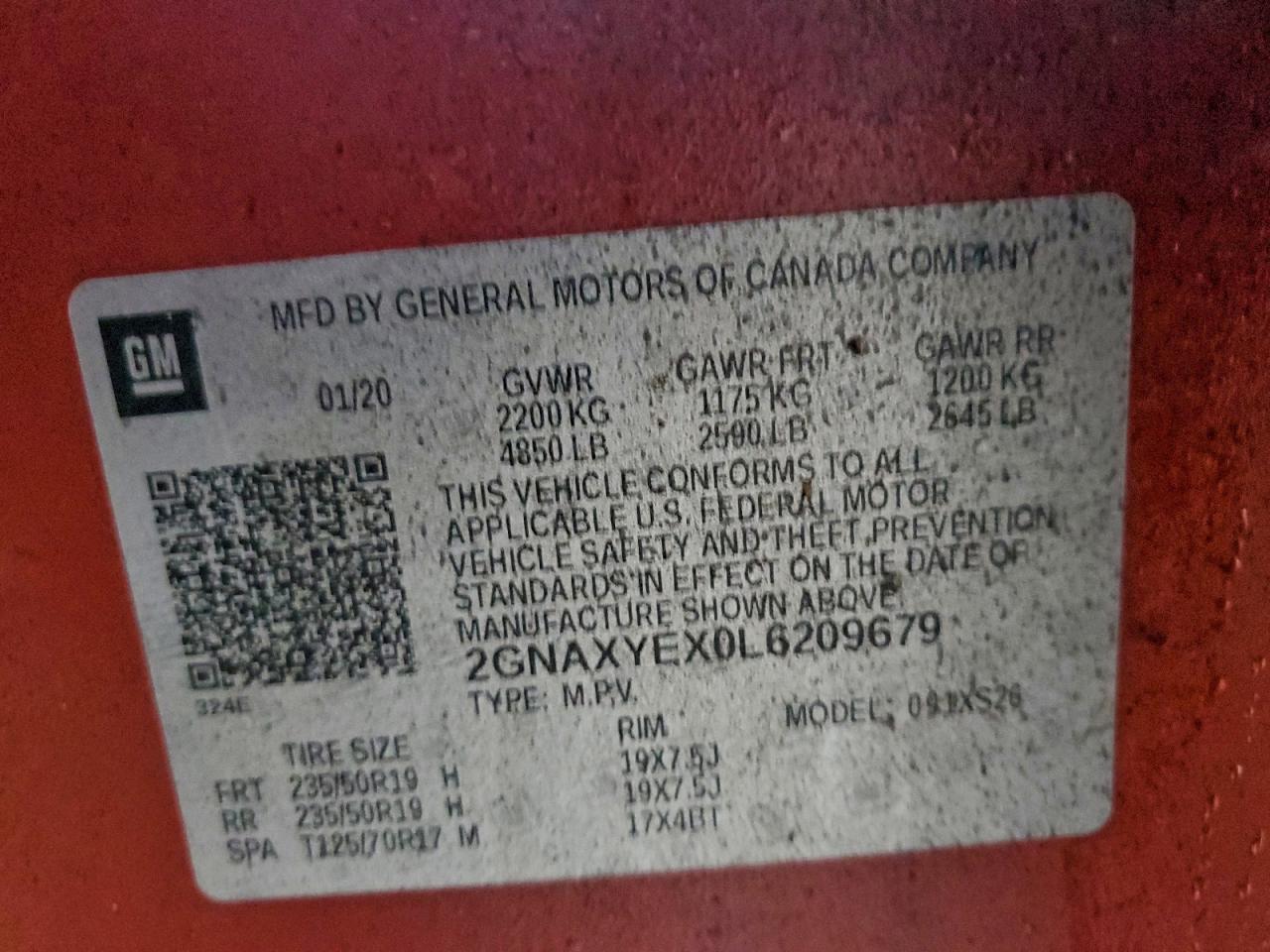 Chevrolet Equinox Premier Image 11