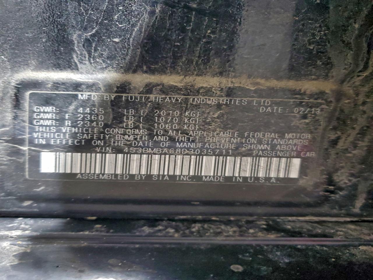 Subaru Legacy 2.5i Image 11