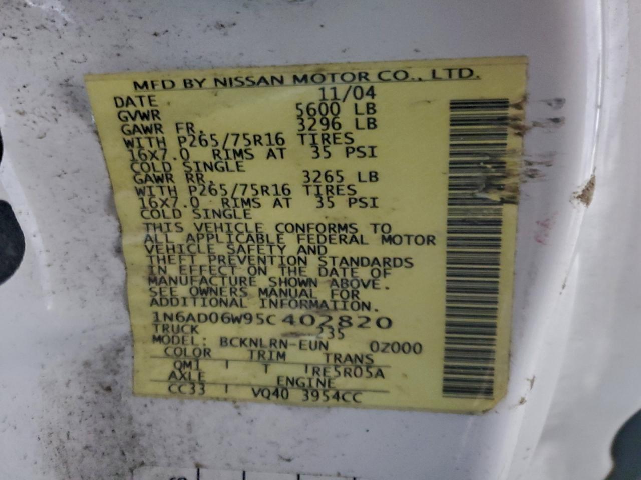 Nissan Frontier King Cab Le Image 12