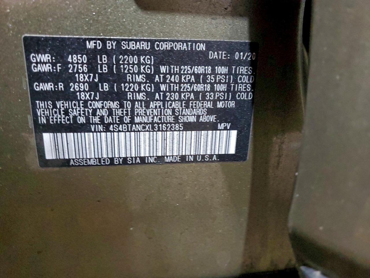 Subaru Outback Limited Image 8