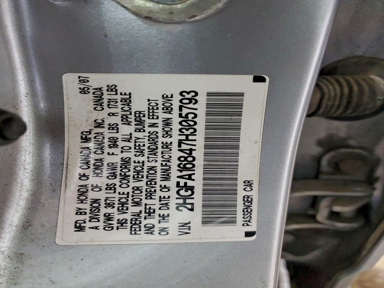 Honda Civic Ex Image 7