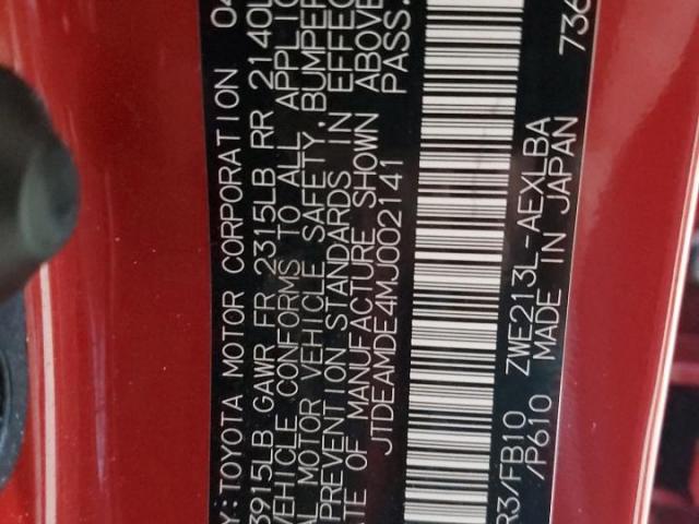 Toyota Corolla Le Image 9