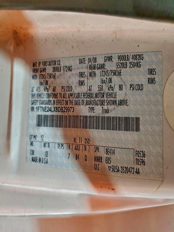 Ford E-250 E250 Van Image 9