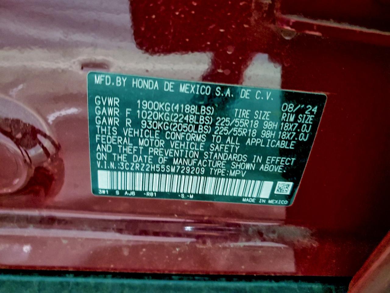 Honda HR-V Sport Image 12