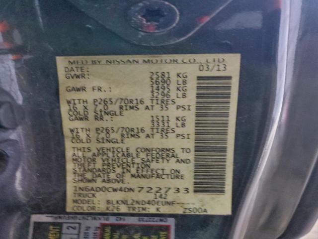 Nissan Frontier Sv Image 5