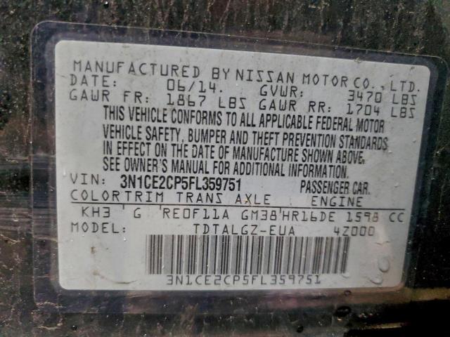 Nissan Versa S Image 12