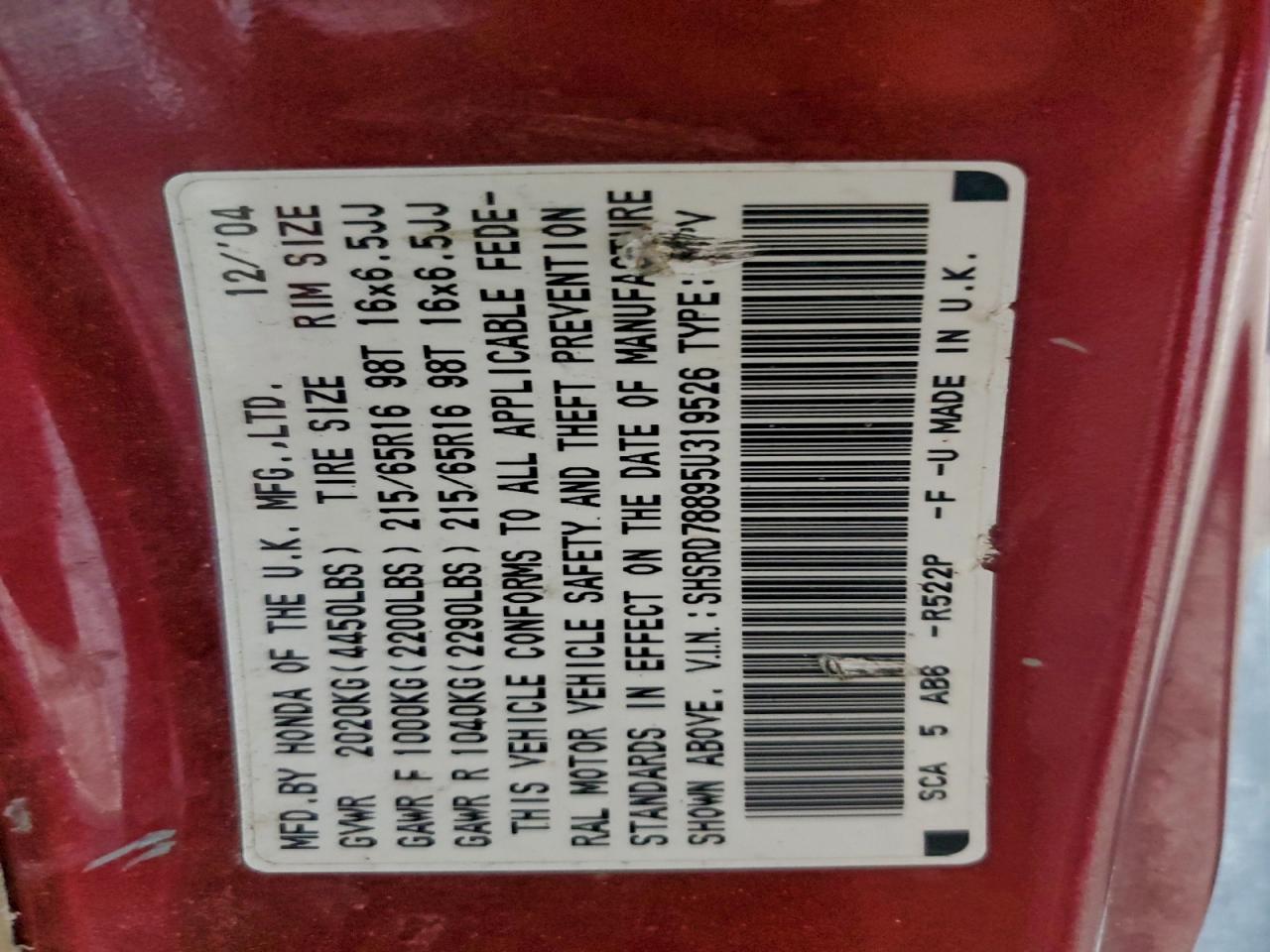 Honda Crv Ex Image 13