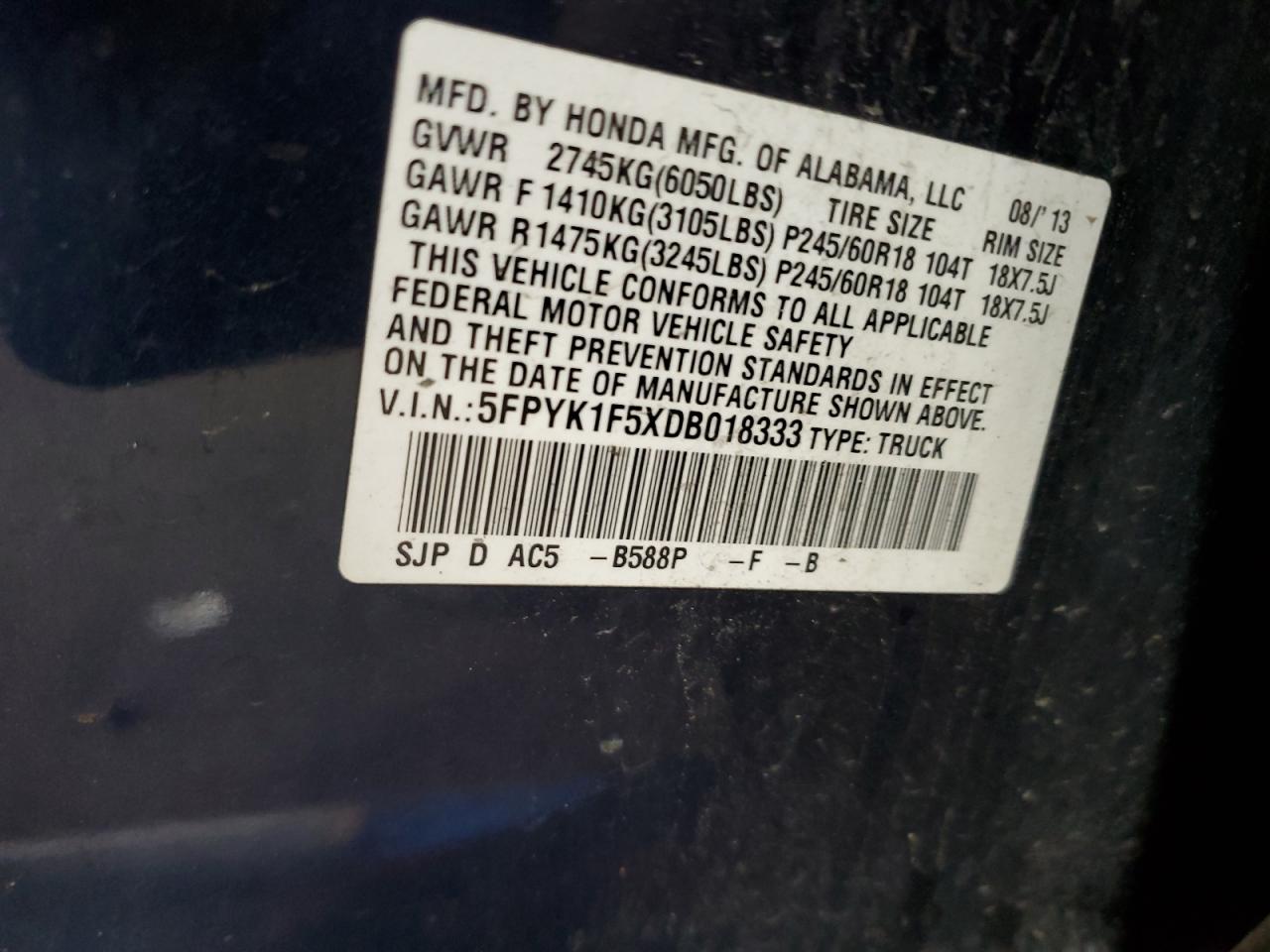 Honda Ridgeline Rtl Image 12