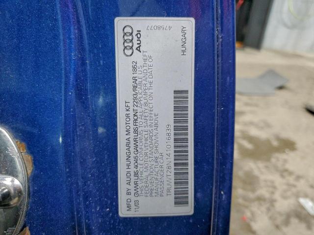 Audi TT Quattro Image 13