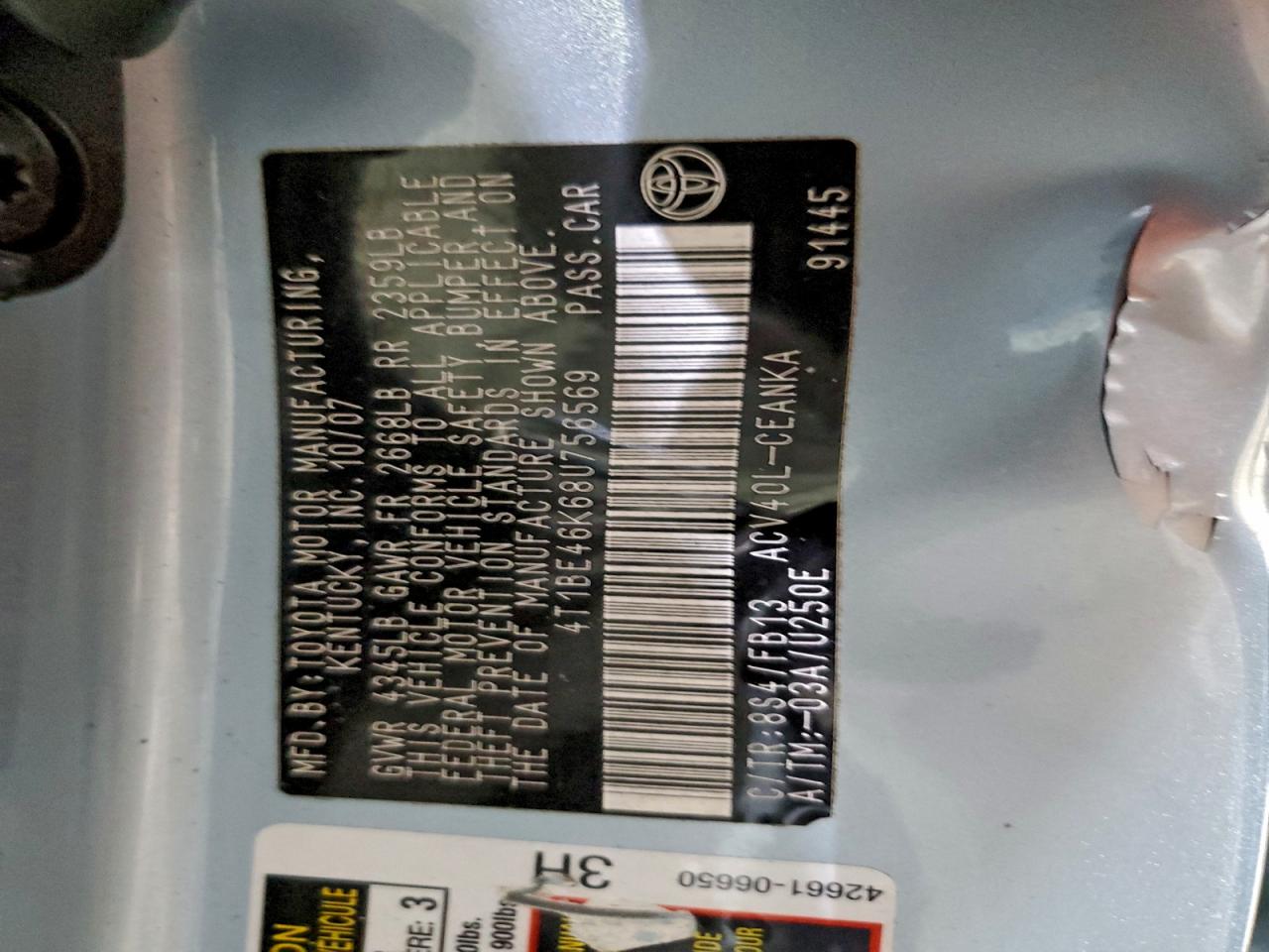 Toyota Camry Ce Image 6