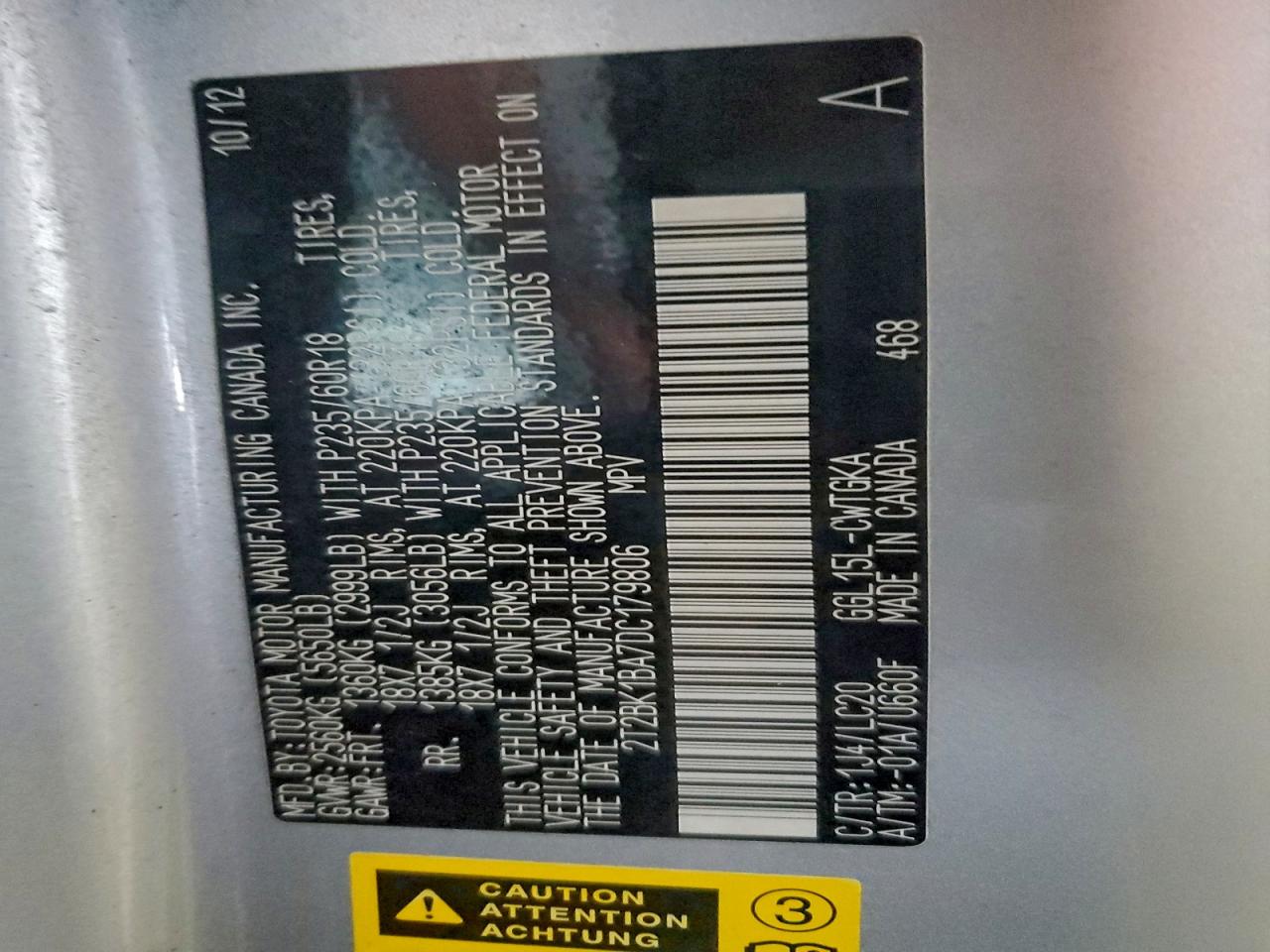 Lexus RX 350 Base Image 13