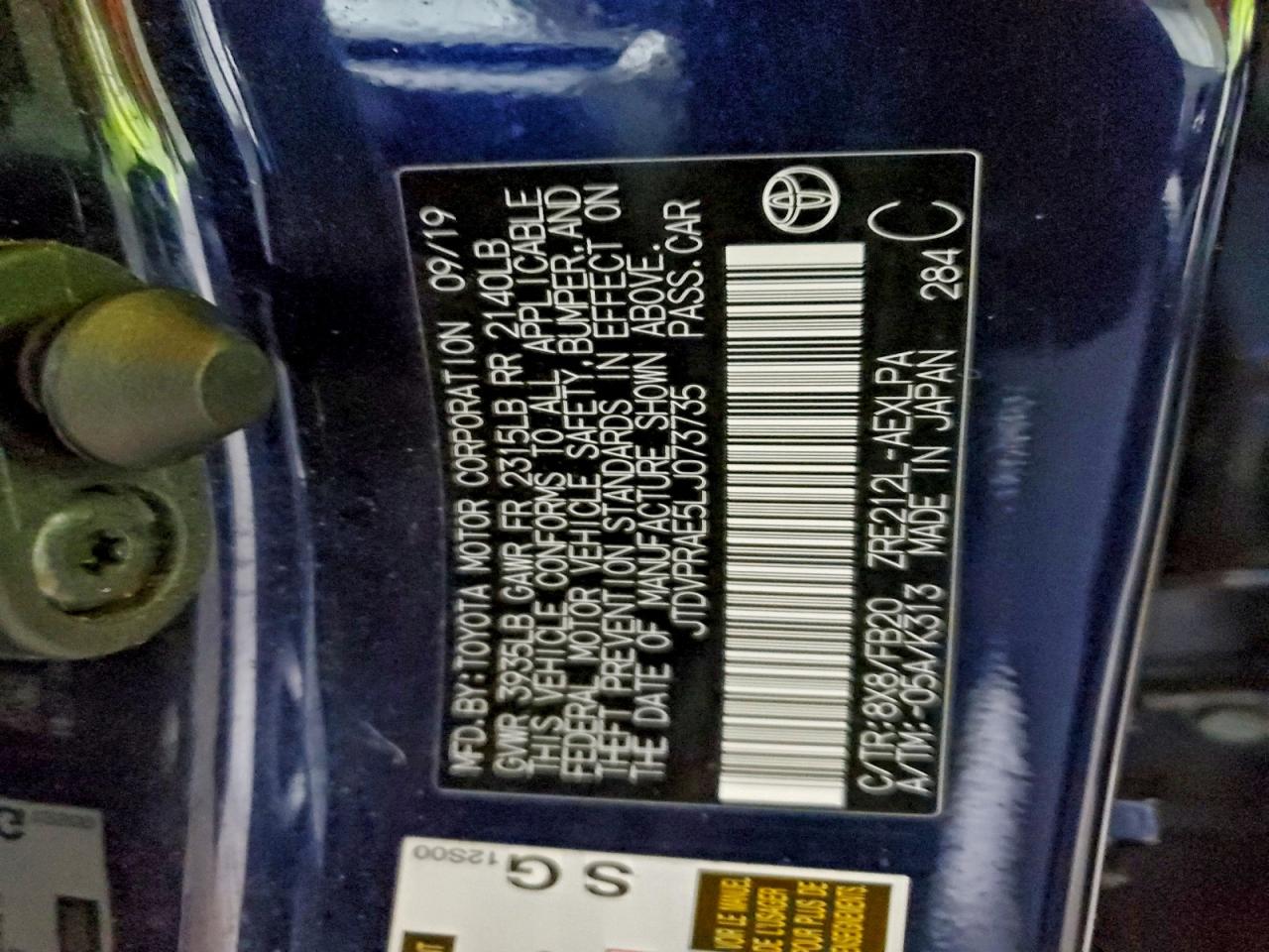 Toyota Corolla Le Image 11