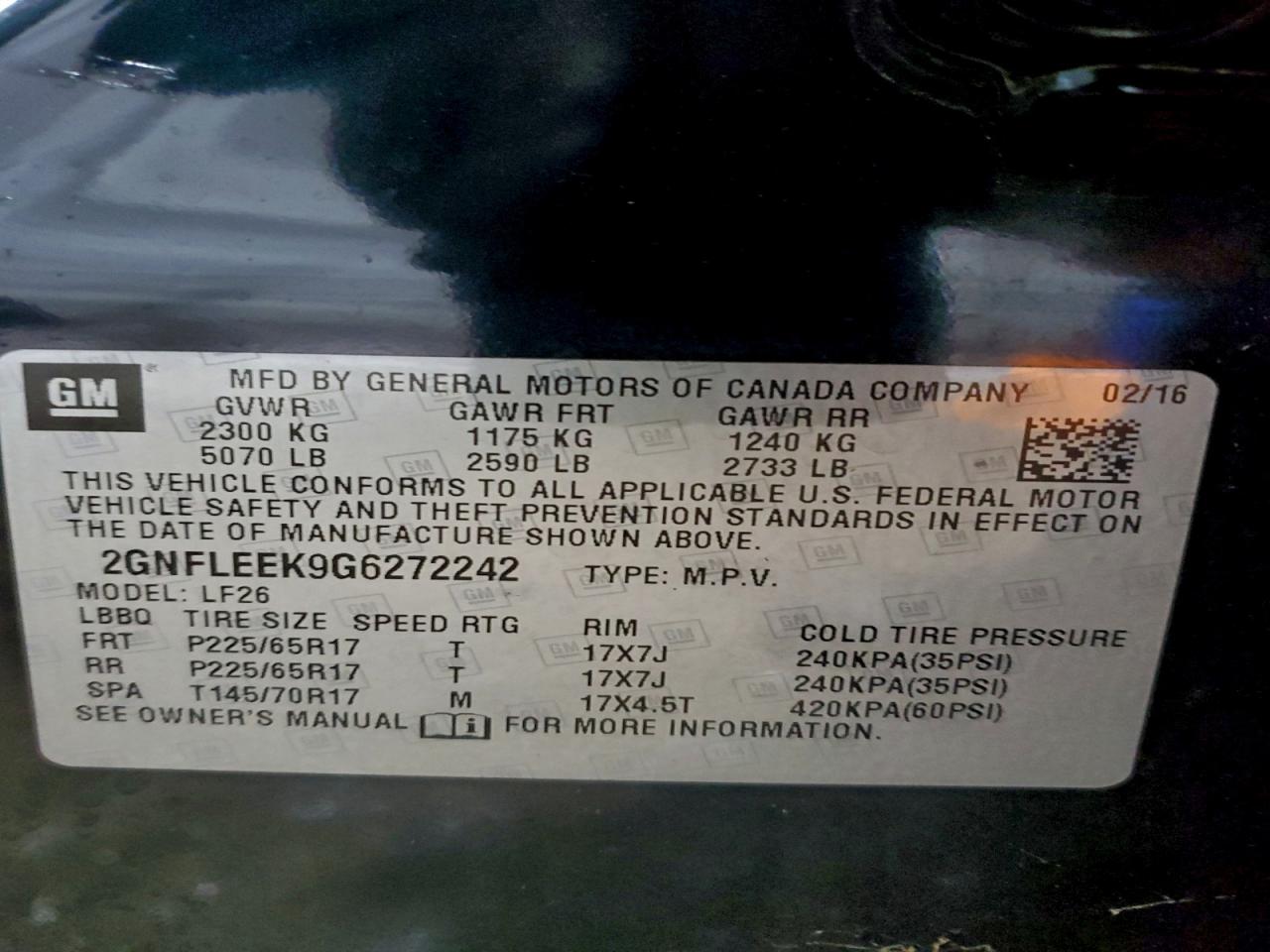 Chevrolet Equinox Ls Image 10