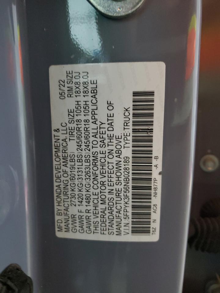 Honda Ridgeline Rtl Image 8